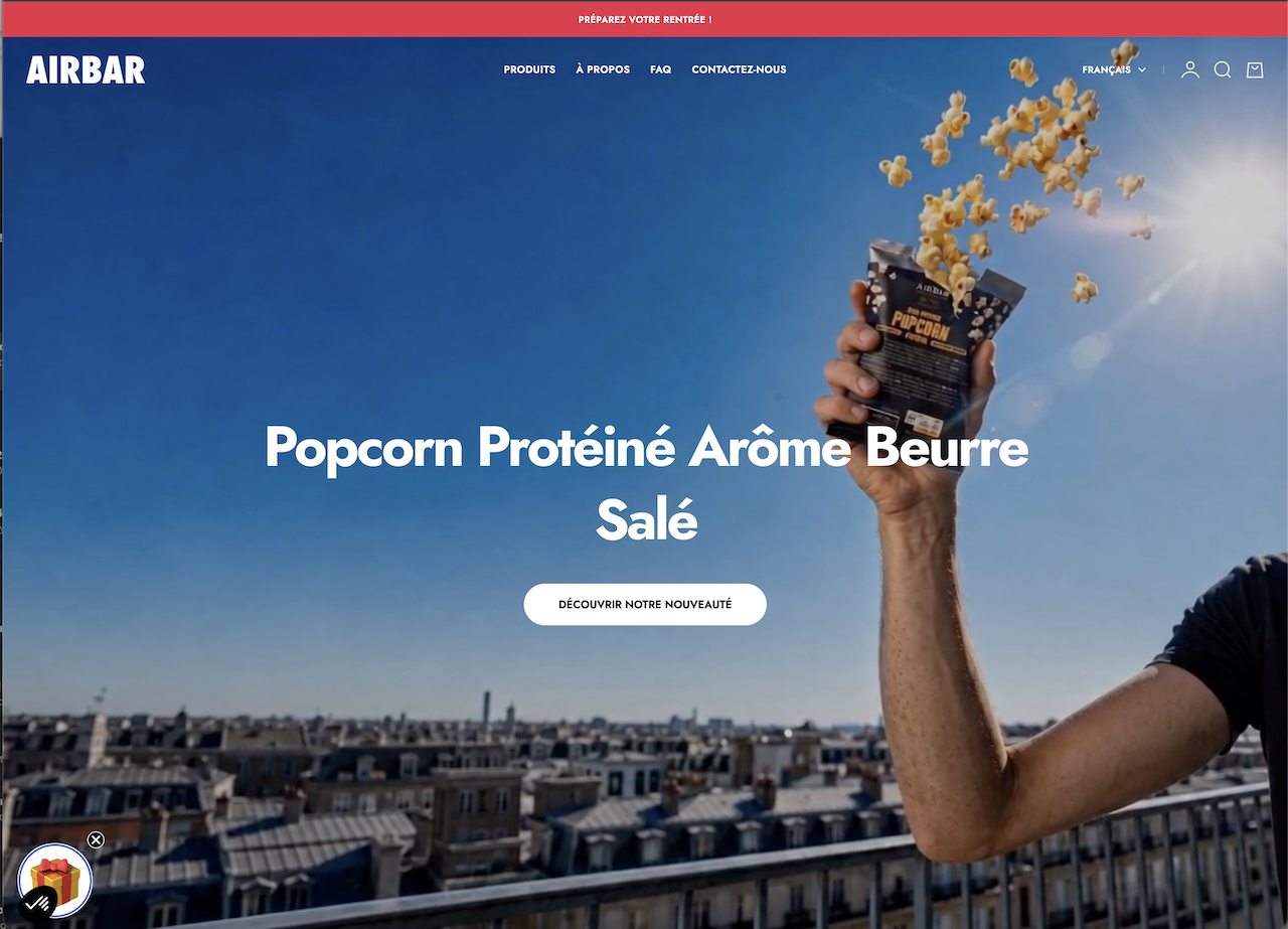 airbar : réalisation snazzy