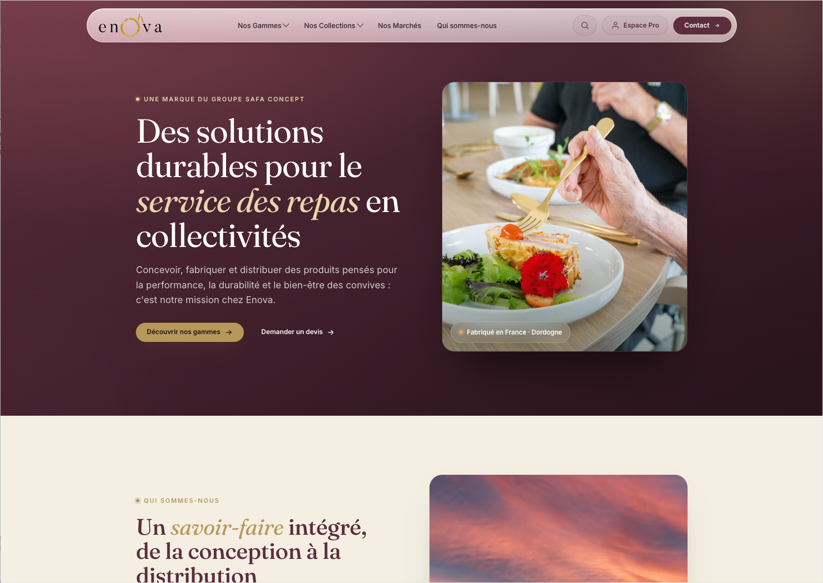 enova france : réalisation snazzy