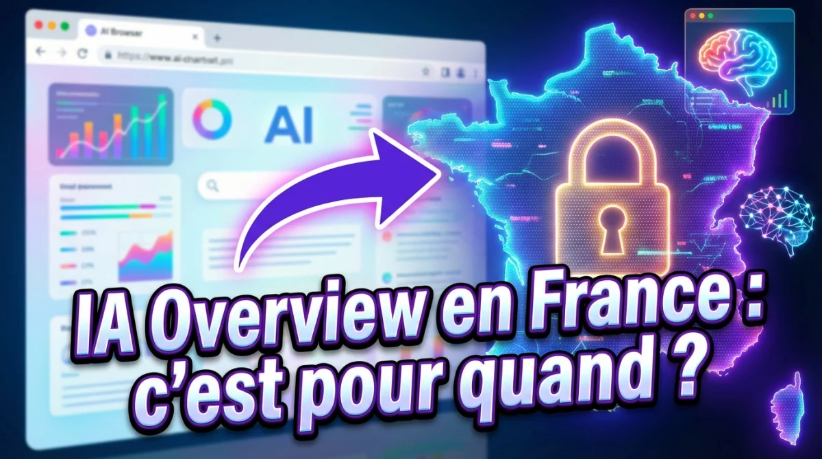 Responsable marketing analysant l'impact des Google AI Overviews en France sur la stratégie SEO de sa marque