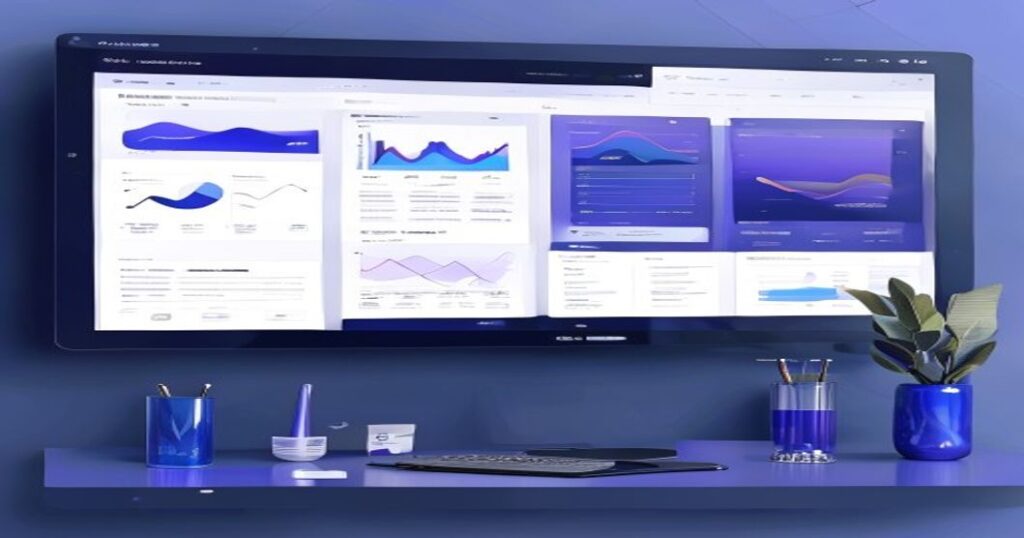 Équipe créative analysant des campagnes Meta Andromeda sur des écrans dans une agence marketing moderne