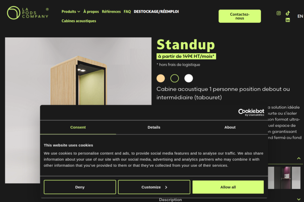 la pods company : visuel 2