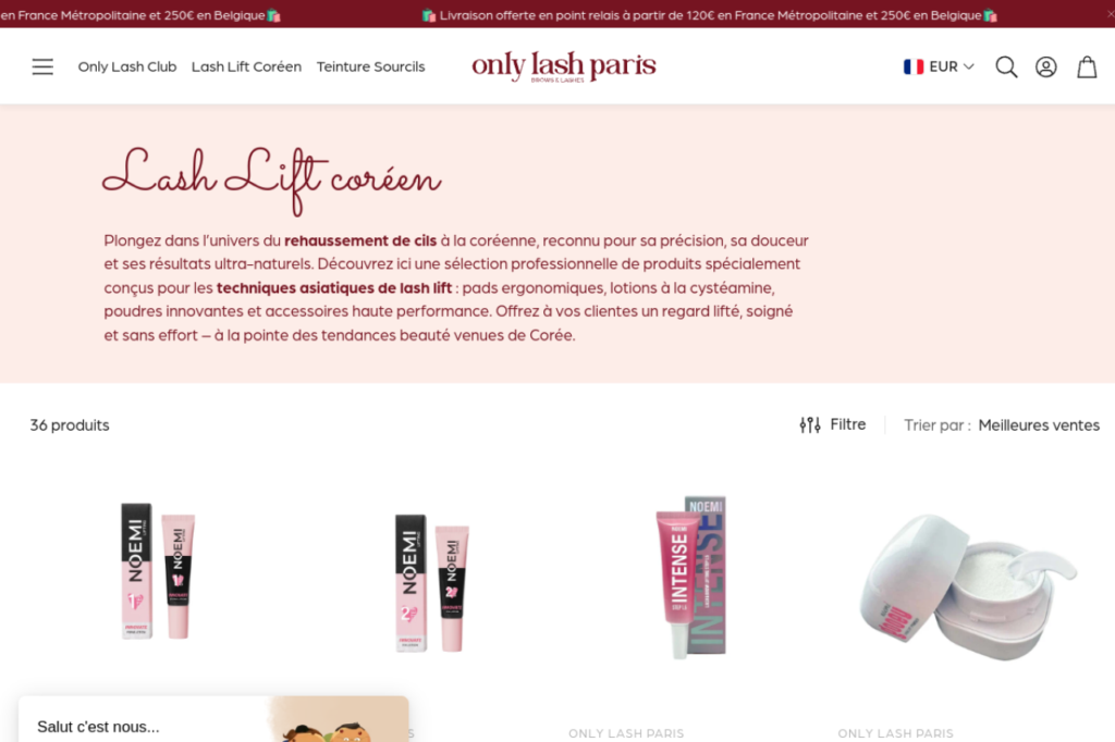 only lash paris : visuel 1