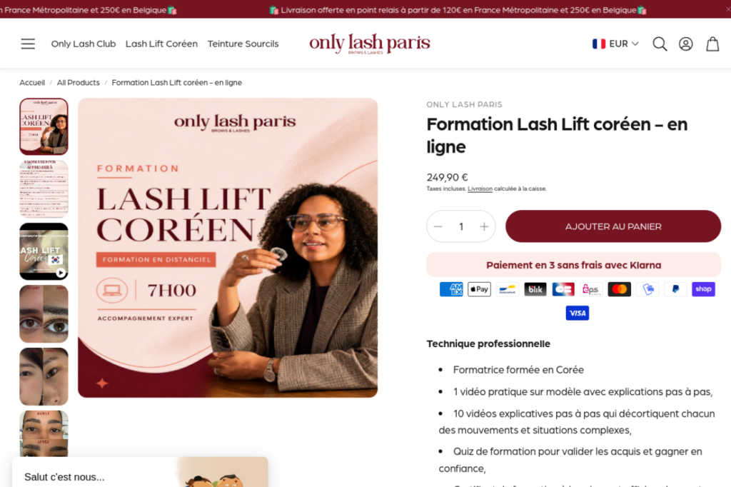 only lash paris : visuel 2