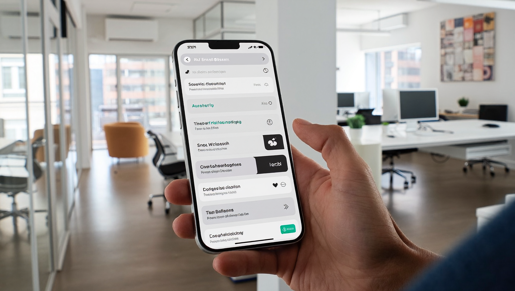 Smartphone affichant des annonces AI Mode dans une réponse de recherche IA de Google