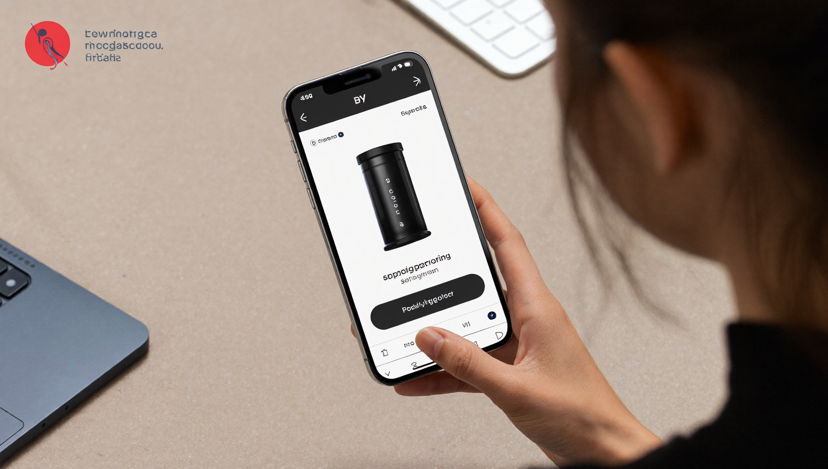 Achat via un agent IA illustrant l'universal commerce protocol sur smartphone