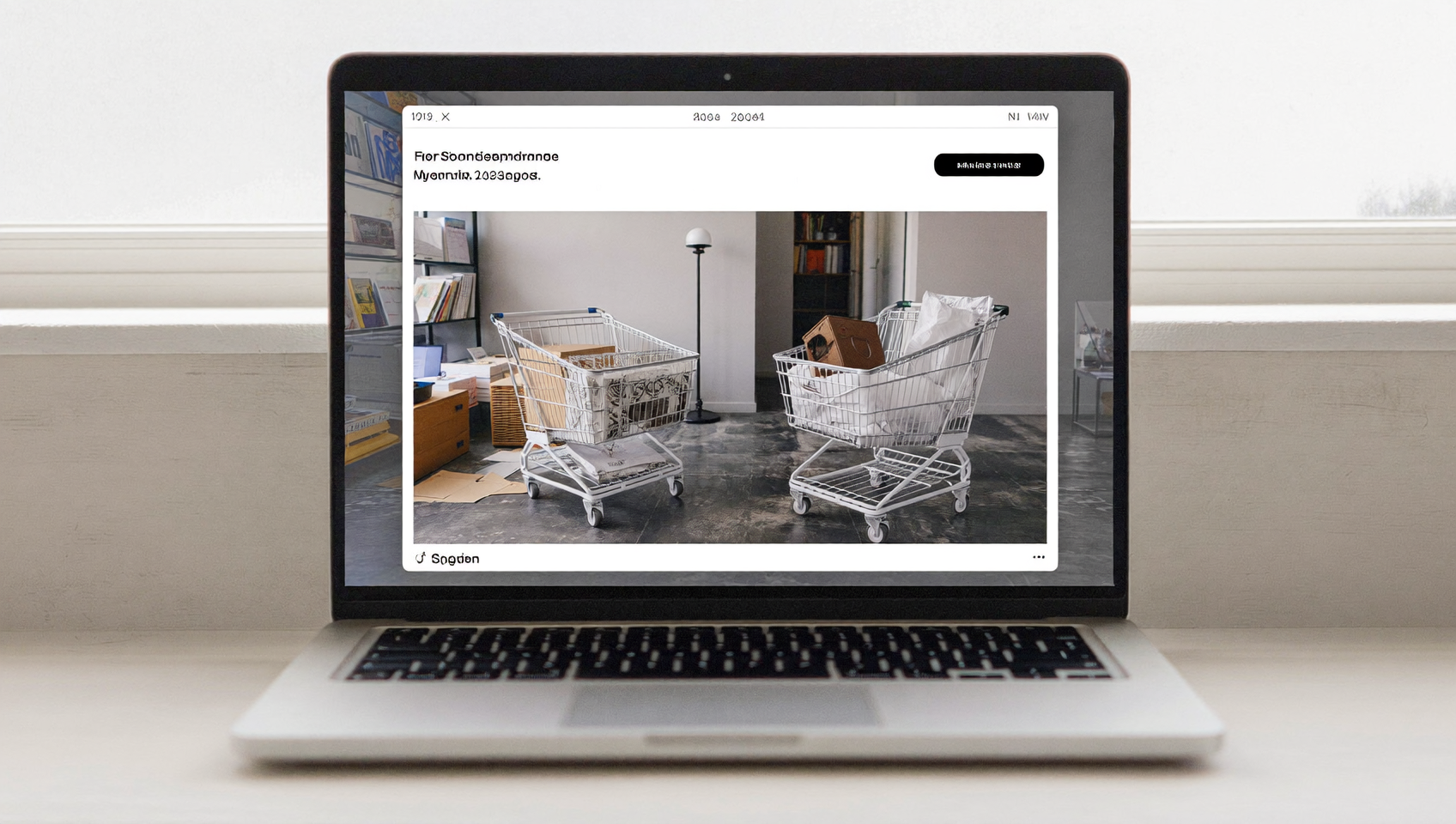 Écran d'une boutique Shopify avec agent IA illustrant WebMCP Shopify sur une fiche produit