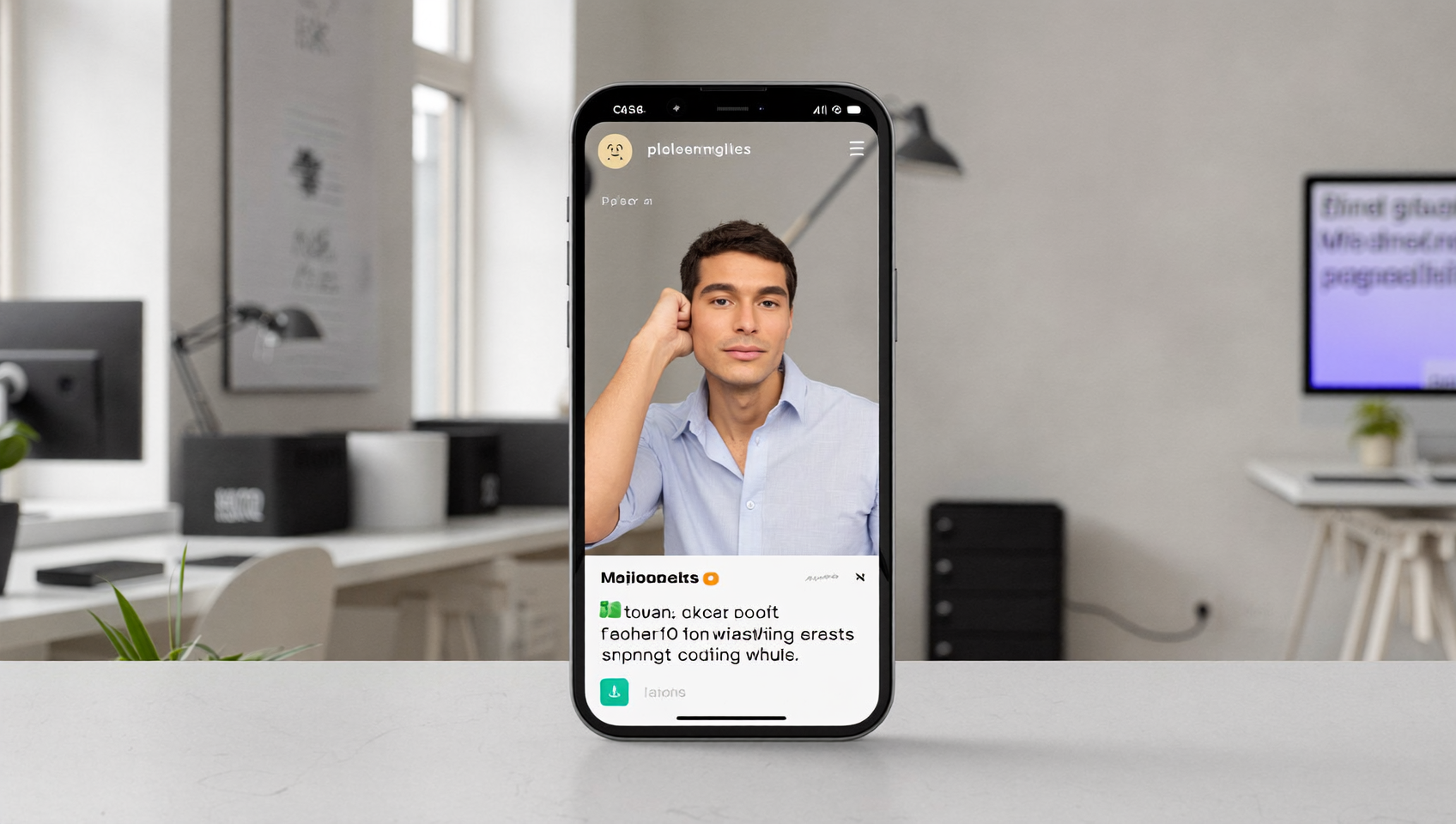 Écran de smartphone illustrant ChatGPT Ads France avec une annonce sponsorisée sous une réponse de l'assistant