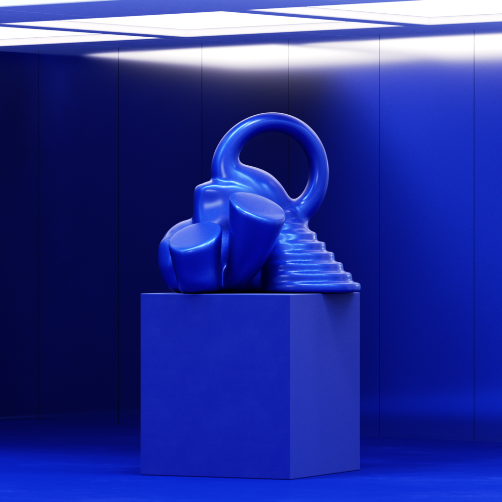 Nuancier des couleurs tendance 2027 avec bleu cobalt et verts profonds sur un bureau de studio de design