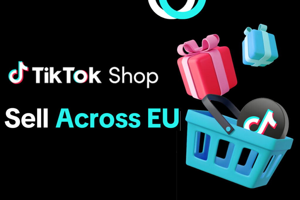 Créateur filmant un produit pour Sell Across Europe TikTok Shop en studio lumineux