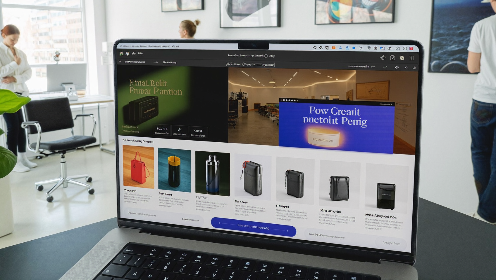 Agent IA interagissant avec une boutique WebMCP Shopify sur un écran d'ordinateur