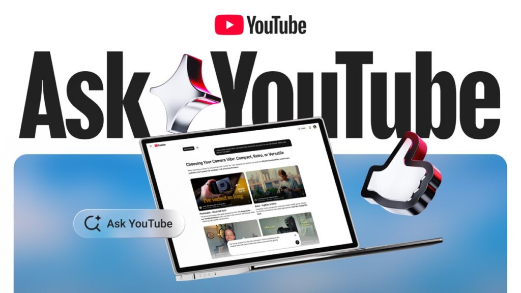 Un internaute compare des produits avec Ask YouTube Shopping sur sa télévision